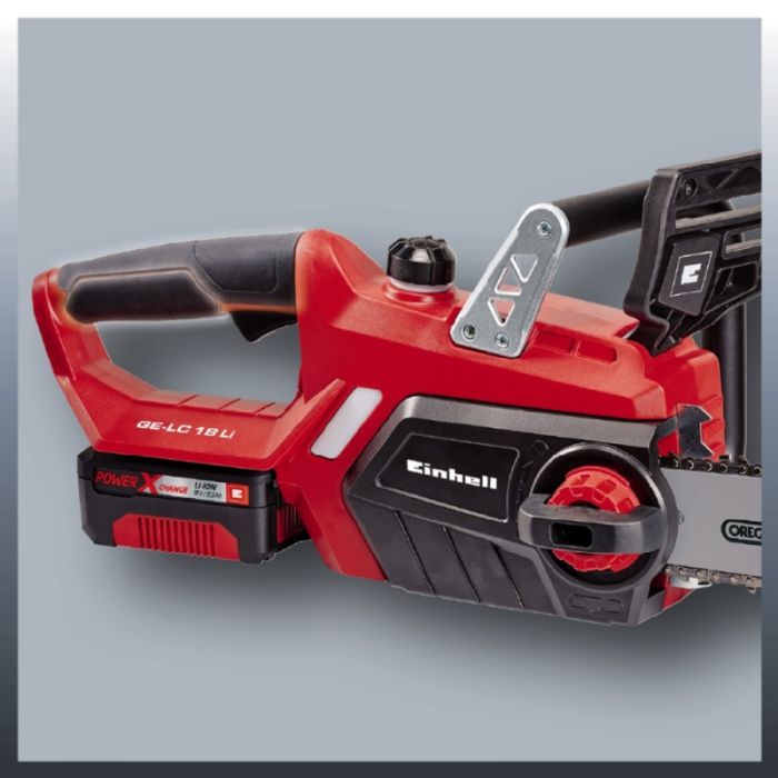 Пила ланцюгова Einhell GE-LC 18 Li Kit, PXC, акум., шина 25см, 4.3м/с, 2.97кг