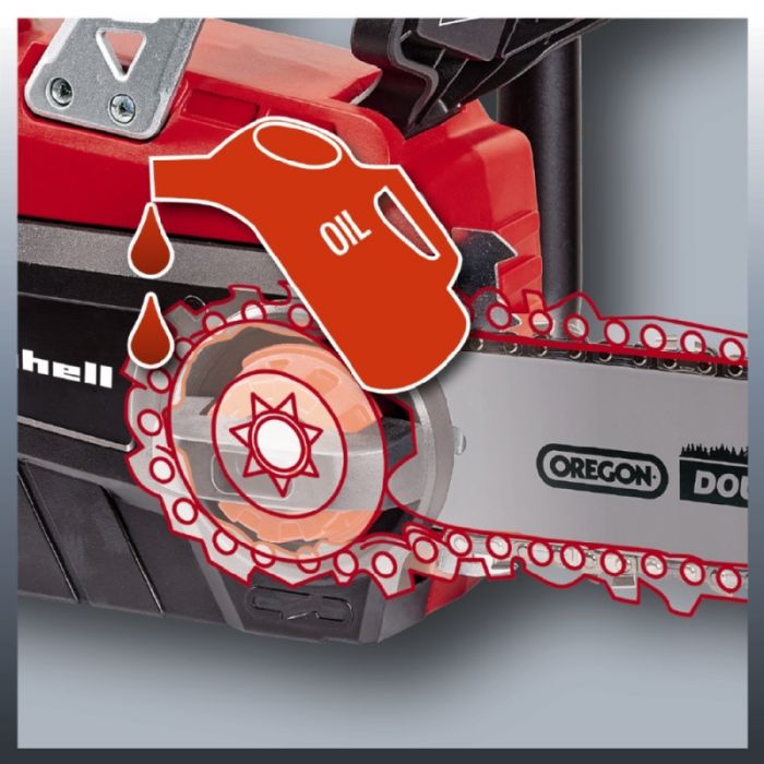 Пила ланцюгова Einhell GE-LC 18 Li Kit, PXC, акум., шина 25см, 4.3м/с, 2.97кг