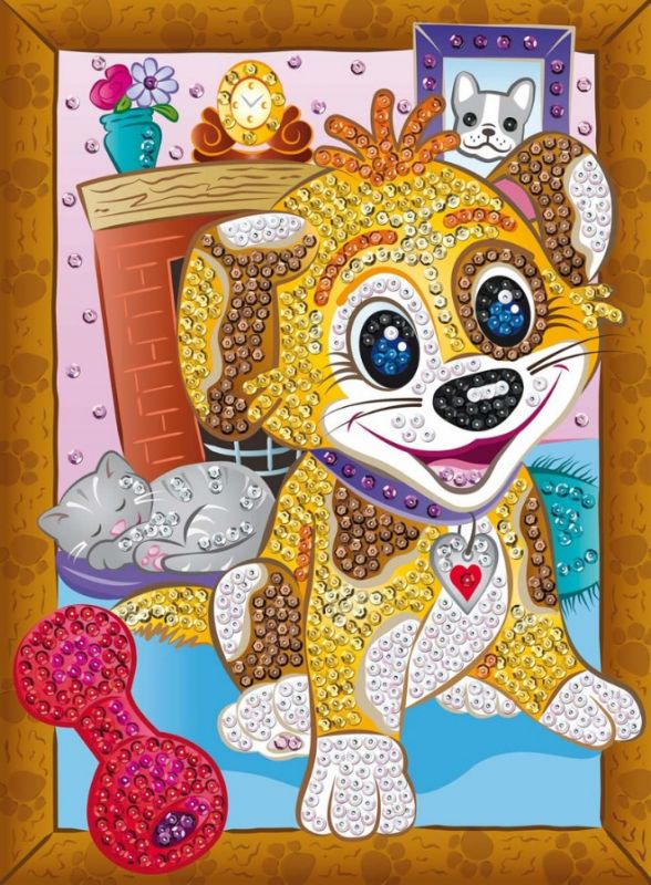 Набір для творчості Sequin Art SMOOGLES Щеня SA1816