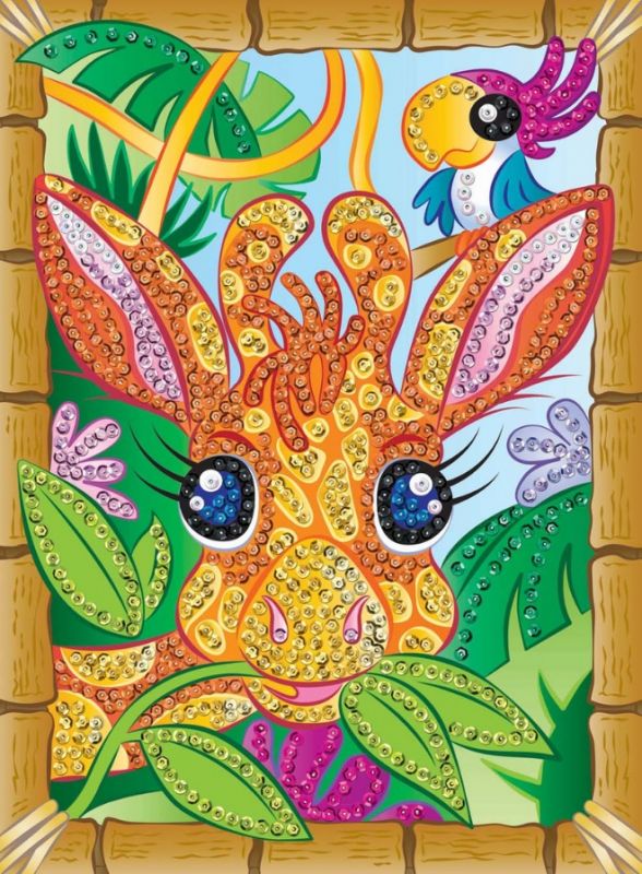 Набір для творчості Sequin Art SMOOGLES Жираф SA1822