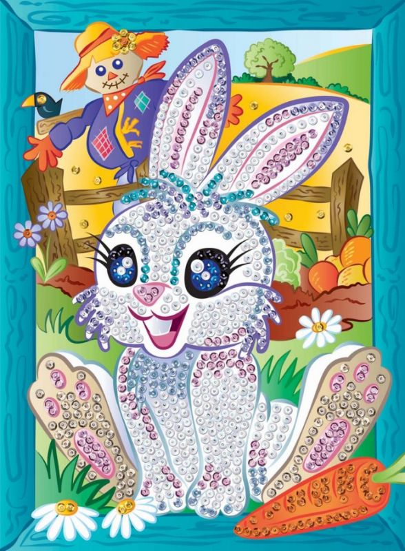 Набір для творчості Sequin Art SMOOGLES Зайчик SA1814
