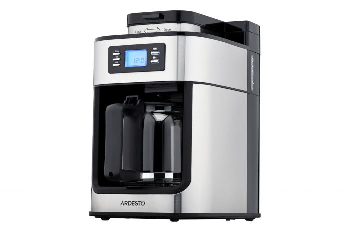 Кавоварка Ardesto YCM-D1200 - крапельна/ 1.2 л/ дисплей/ вбуд. кавомолка
