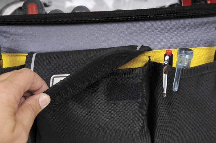 Сумка для інструменту Stanley "Basic Rigid Multipurpose", водонепроникне посилене пластмасове дно, посилені кути, 25.1х44х7х26.2см