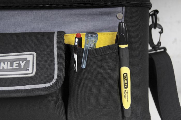 Сумка для інструменту Stanley "Basic Rigid Multipurpose", водонепроникне посилене пластмасове дно, посилені кути, 25.1х44х7х26.2см
