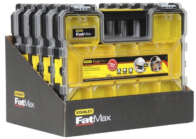 Ящик-органайзер  Stanley "Fatmax", 10 знімних відсіків, 44.6x7.4x35.7см