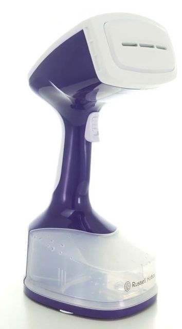 Відпарювач Russell Hobbs компактний Steam Genie, 1650Вт, 220мл, постійна пара - 25гр, нерж. сталь, фіолетовий