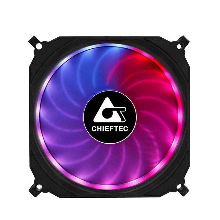 Набір корпусних вентиляторів CHIEFTEC TORNADO 3in1 ARGB fan,3x120мм,1200об/хв,6pin,16dBa+Fan hub+ПДК