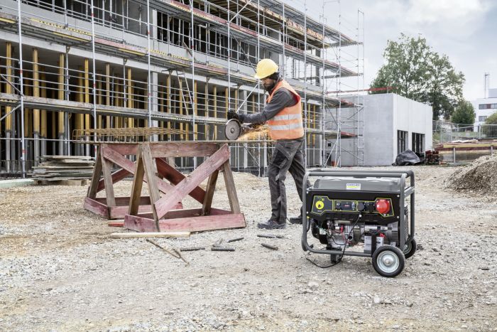 Генератор Karcher PGG 6/1 бензиновий, 230В, електростарт, max 5.5кВт, 13л.с., AVR