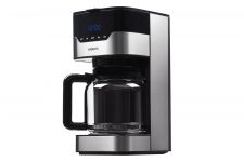 Кавоварка Ardesto FCM-D3100 - 900Вт/крапельна/1.5л/ дисплей/таймер/рег. міцності/ метал+чорн.