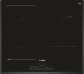 Варильна поверхня склокерамічна Bosch PVS651FB5E -індукція/60см/4конф/1 зона розширення/слайдер/чорний