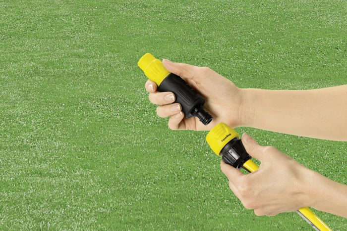 Конектор для шланга Karcher, 1/2"-5/8"-3/4", універсальний з аквастопом