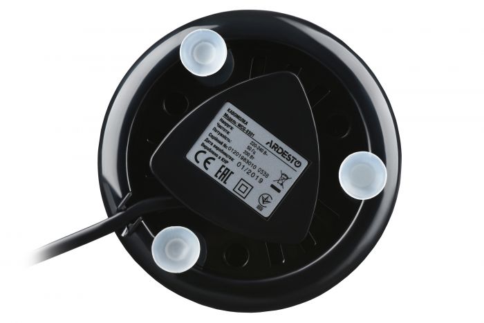 Кавомолка Ardesto WCG-8301 - роторна/ 200Вт/60г/чорна + нерж. сталь