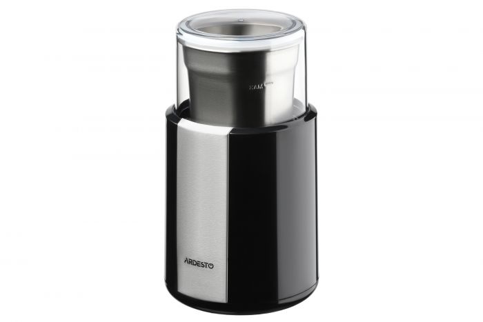 Кавомолка Ardesto WCG-8301 - роторна/ 200Вт/60г/чорна + нерж. сталь
