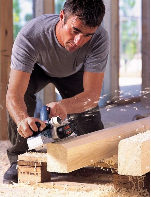 Рубанок Bosch Professiona GHO 40-82 C, 850 Вт, ніж 82мм, стругання 4 мм, 3.2 кг