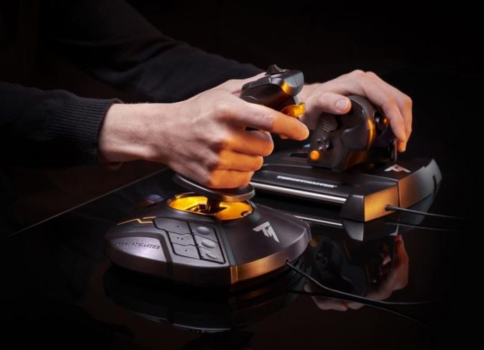 Джойстик Thrustmaster   для PC T-16000m fcs Flight Pack
