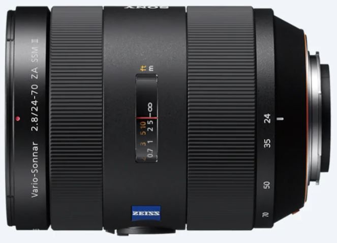 Об`єктив Sony 24-70mm f/2.8 SSM Carl Zeiss II DSLR/SLT