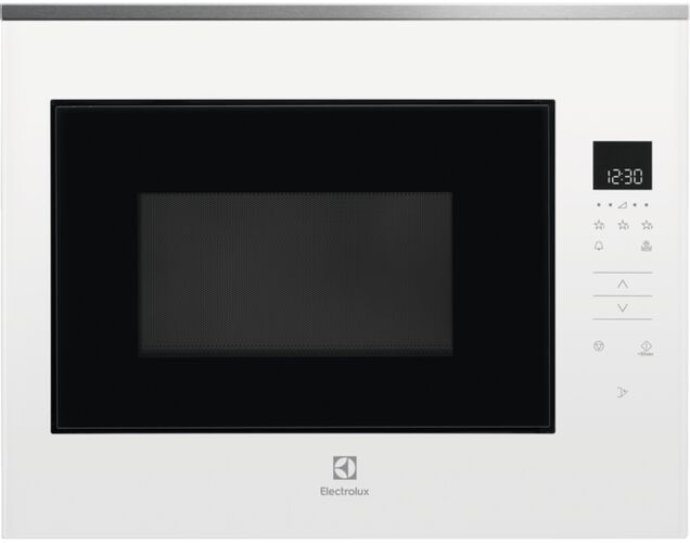 Мікрохвильова піч вбудована Electrolux KMFE264TEW, 25 л, 900 Вт, електрон. керування, Білий