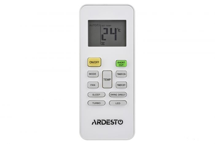 Кондиціонер Ardesto ACM-09HRDN1, інвертор, 25 м2, A, R-410A
