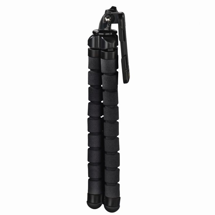 Міні-штатив HAMA "Flex" для смартфонів і GoPro, 26 см, колір чорний