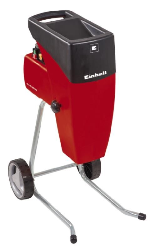 Подрібнювач садовий Einhell GC-RS 2540 , 2500 Вт, диам. 40 мм, ножевий вал, низькошумний