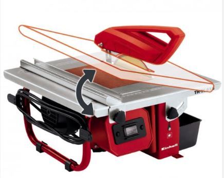 Плиткоріз Einhell TC-TC 618, 600 Вт, стол 330х360 мм, диск 180 мм