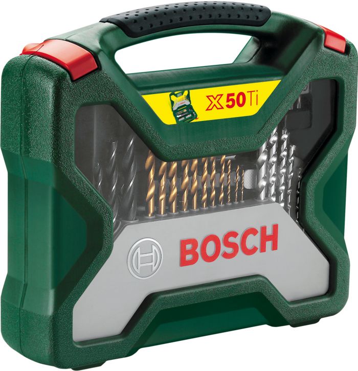 Набір інструменту Bosch X-LINE-50 TITANIUM, 50 од.