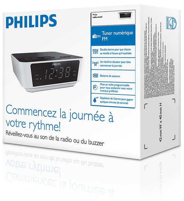 Радіогодинник Philips AJ3115