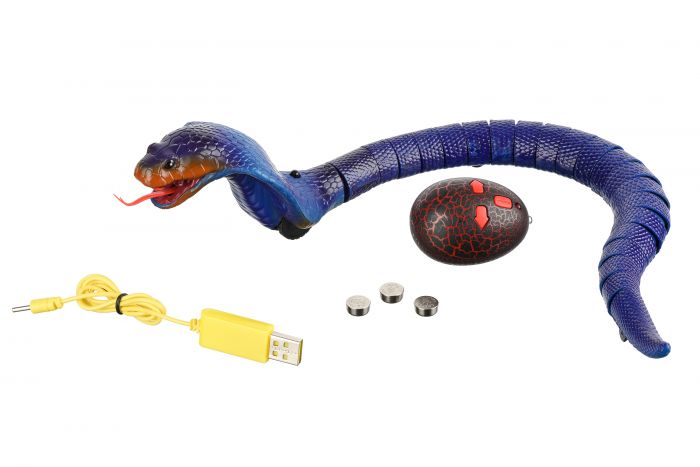 Робот Same Toy Настоящая Кобра на радіокеруванні (Блакитна)