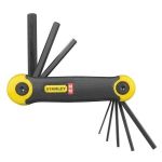 Ключі шестигранні Stanley, набір 8 шт., 1.5-8 мм