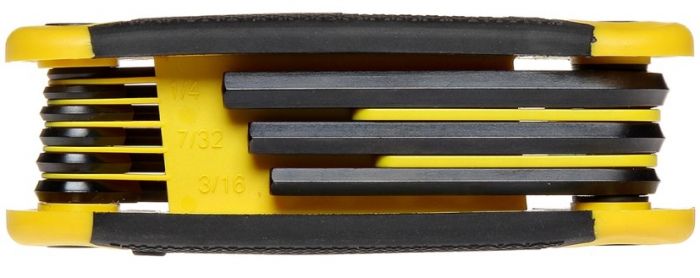 Ключі шестигранні Stanley, набір 9 шт., 5/64 - 1/4"