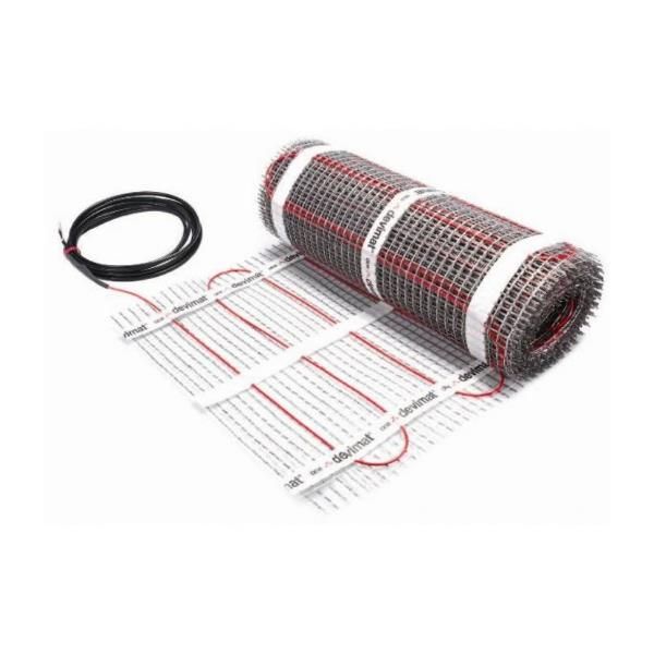 Мат нагрівальний DEVIcomfort 100T, двожильний, 1.0 кв.м, 100W, 0.5x2м, 230V