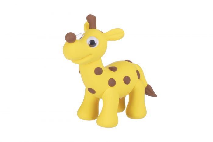 Маса для ліплення Paulinda Super Dough Fun4one Жираф (рухливі очі) PL-1565