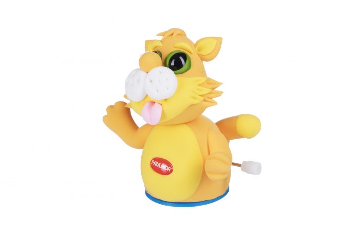 Маса для ліплення Paulinda Super Dough Circle Baby Кіт заводний механізм, помаранчевий PL-081177-4
