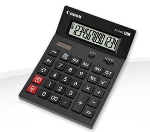 Калькулятор Canon AS-2400 Black