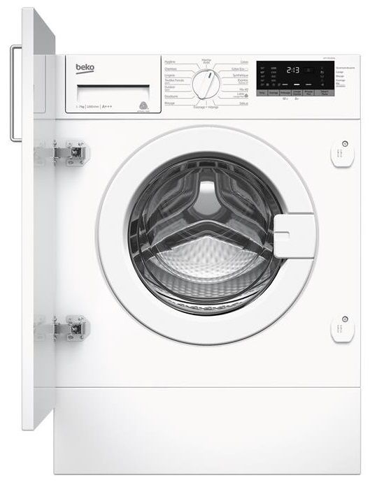 Вбудовувана пральна маш. Beko WITC7612B0W - 55см./7 кг./1200 об/15 програм/LED дисплей/А+++