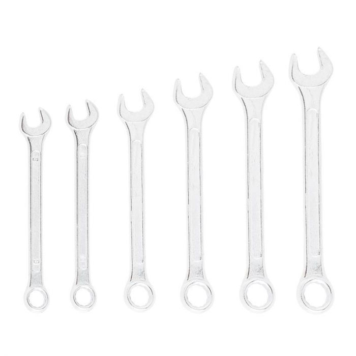 Ключі гайкові Top Tools, набір 6од., комбіновані, 8-17 мм