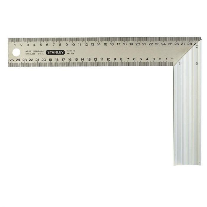 Кутник Stanley, кути 90 ° і 45 °, дві шкали, 200х400мм