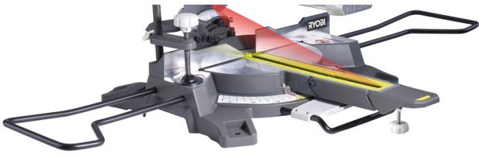 Ryobi Пила торцювальна Ryobi EMS216L з протяжкою, 1500Вт, 216мм, лазер, 13кг