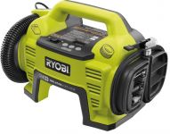 Ryobi Компресор автомобільний акумуляторний ONE+ R18i-0, 10.3 / 150 Бар, без ЗП та АКБ