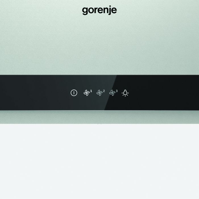 Вбудована настінна камінна витяжка Gorenje WHT643E4XBG