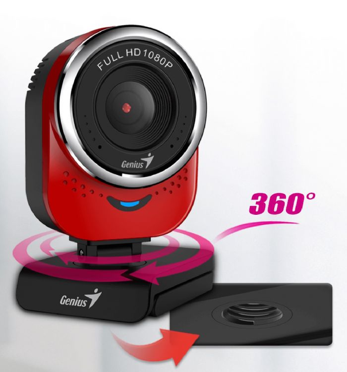 Веб-камера Genius QCam 6000 Full HD Red