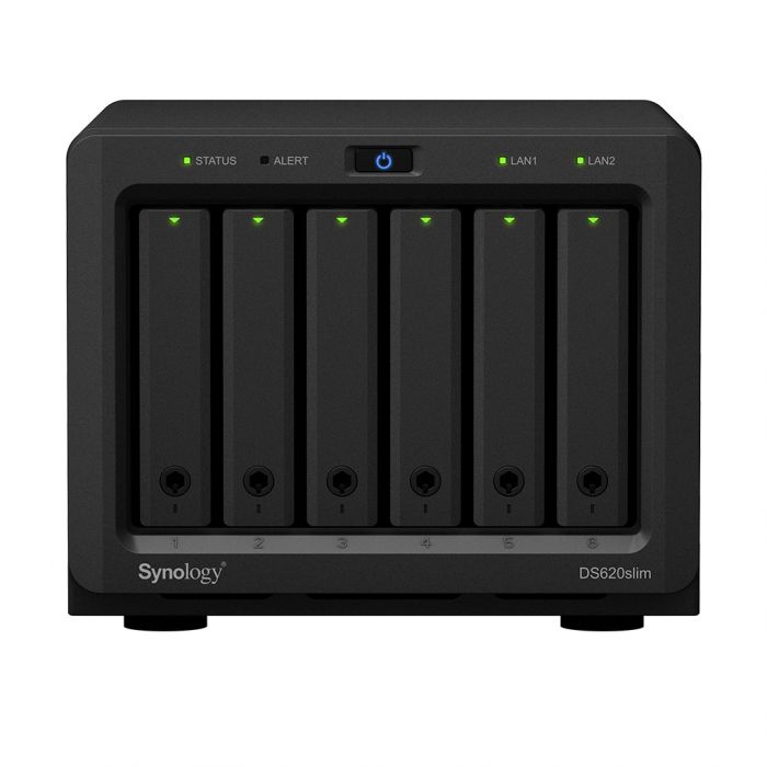 Мережеве сховище Synology DS620slim (2,5" SATA)