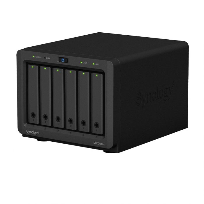 Мережеве сховище Synology DS620slim (2,5" SATA)