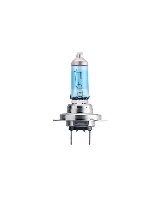 Лампа галогена Philips H7 WhiteVision Ultra +60%, 4200K, 2шт/блистер