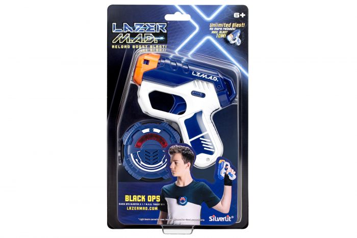 Іграшкова зброя Silverlit Lazer M.A.D. Black Ops (міні-бластер, мішень) LM-86861
