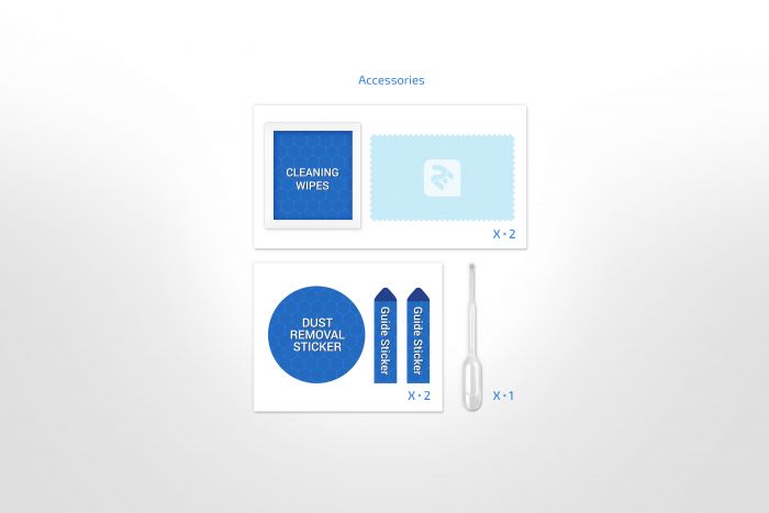 Комплект 2 в 1 захисне скло 2E для Samsung Galaxy A30(A305)/A50(A505), 2.5D FCFG, black border