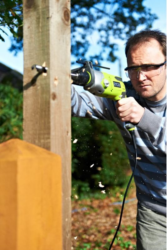 Ryobi Дриль ударний RPD1200-K, 1200 Вт, 2 шв., 13мм БЗП, LED 3.2кг
