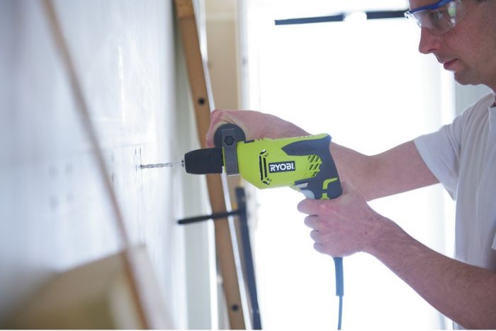 Дриль ударний Ryobi RPD500-G, 500 Вт, 13мм БЗП, 1.6кг