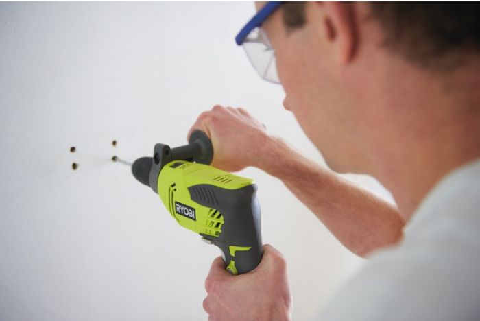 Дриль ударний Ryobi RPD500-G, 500 Вт, 13мм БЗП, 1.6кг