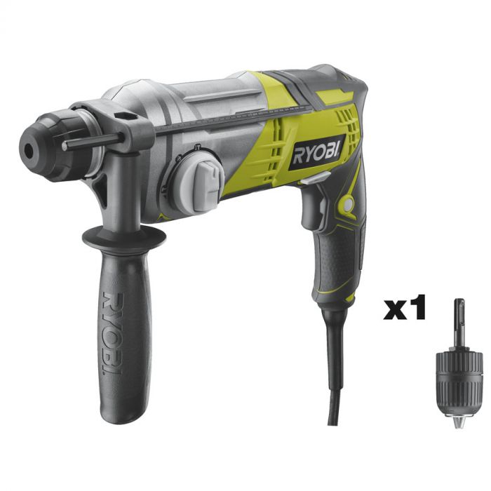 Ryobi Перфоратор RSDS680-K, 680Вт, бетон до 22мм, 2.1Дж, 4 режима, 2.72кг
